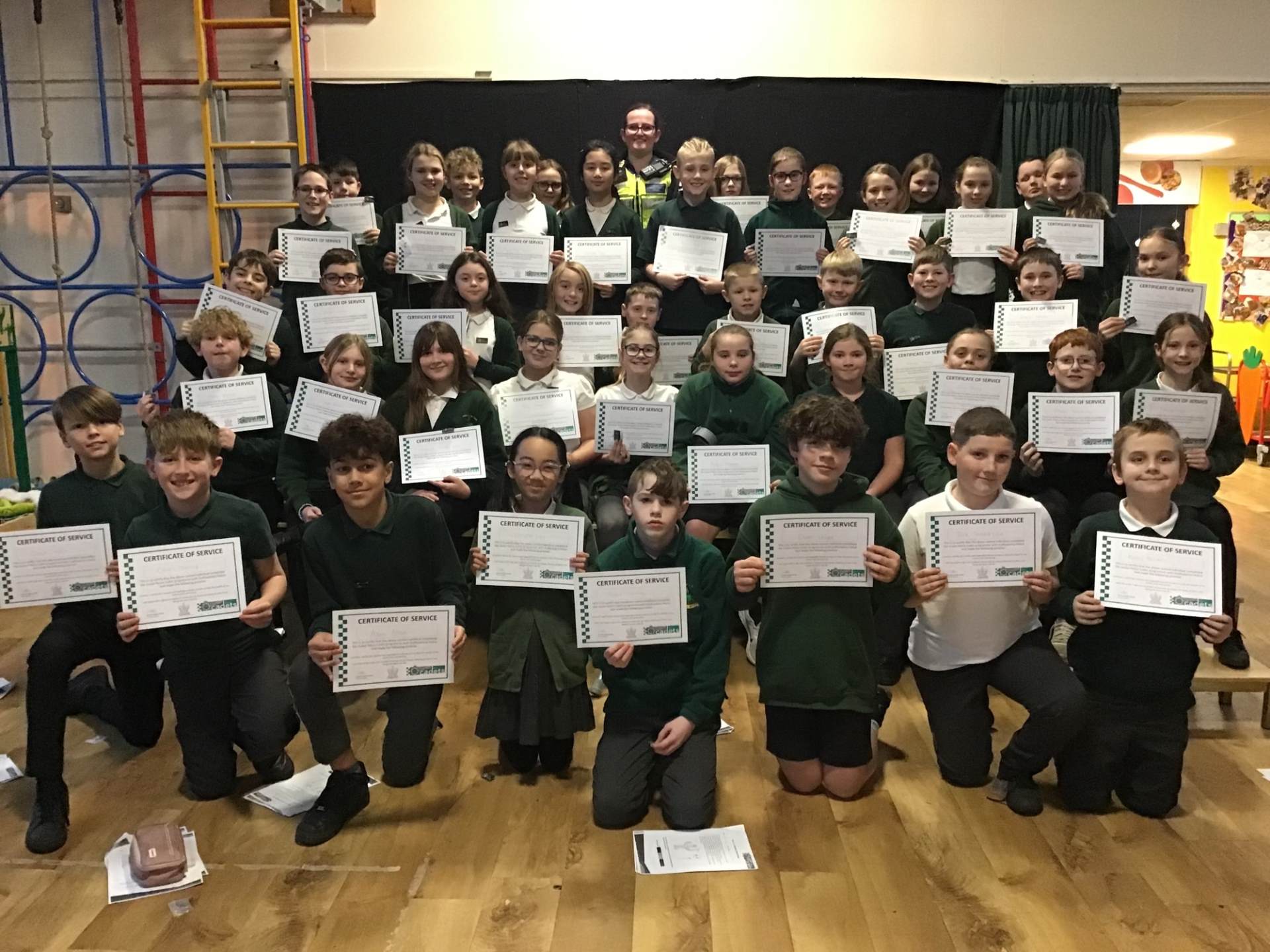 Year 6 Police Cadets 